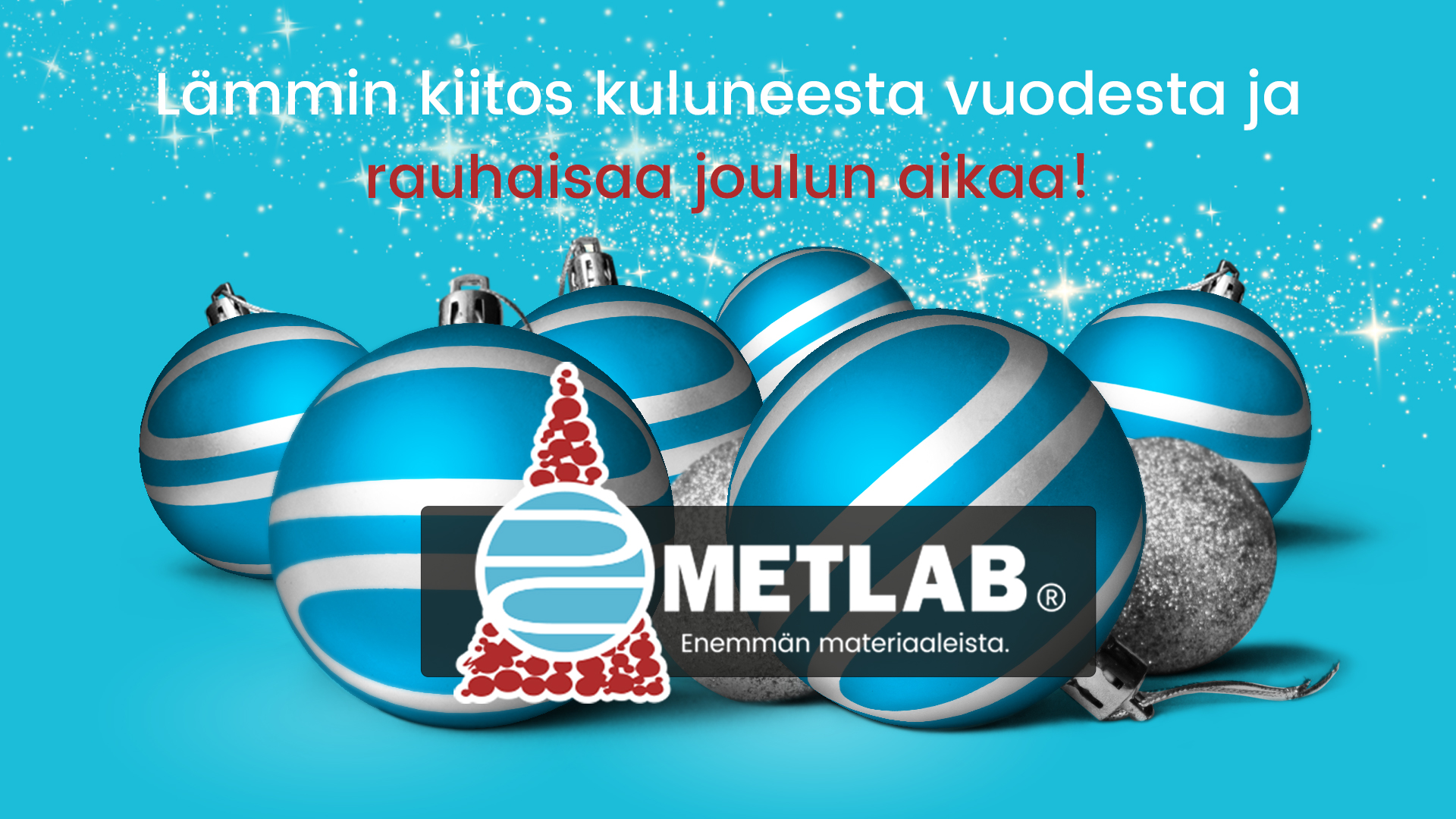Metlab serves customers at Christmas time - Metlab